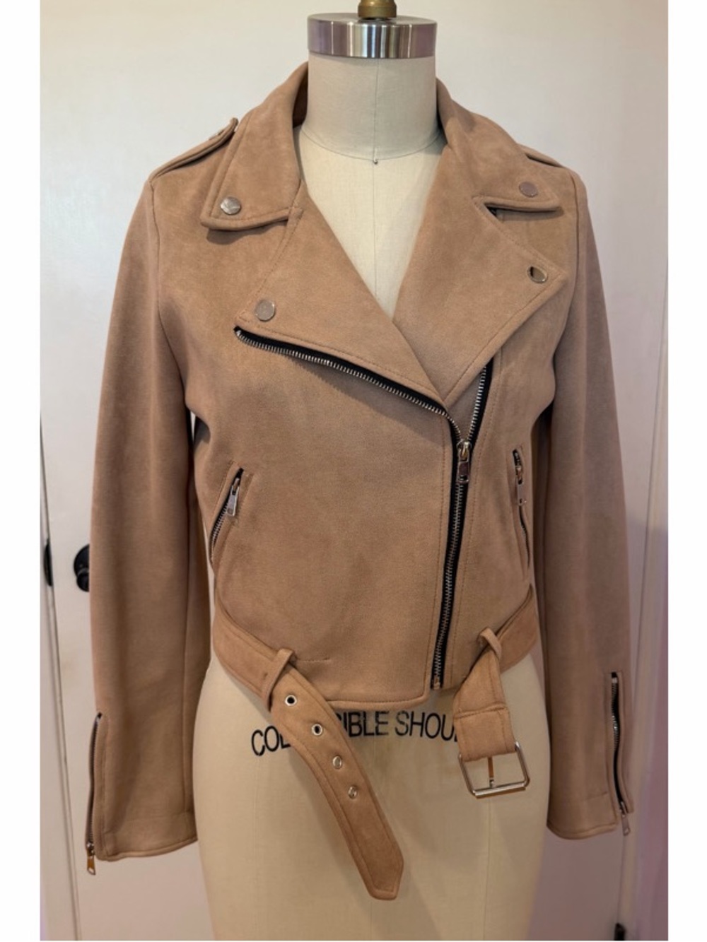 Boohoo Faux Suede Jacket